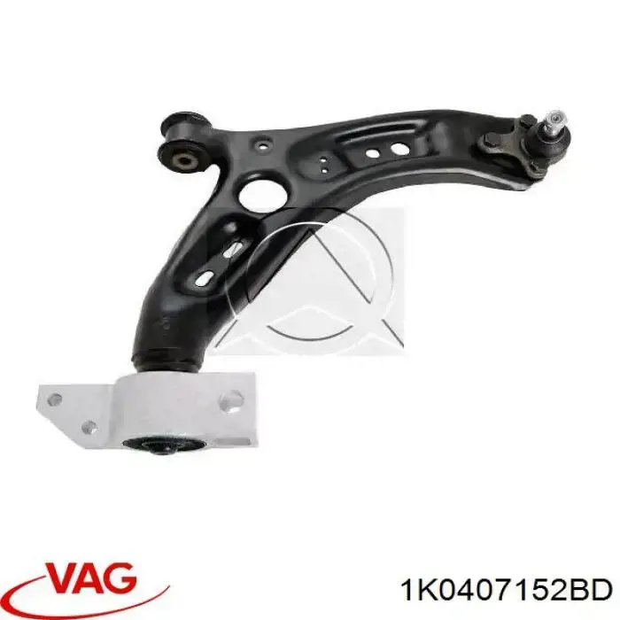 Wahacz zawieszenia przedniego dolny prawy VAG 1K0407152BD cena, od 56,18 USD