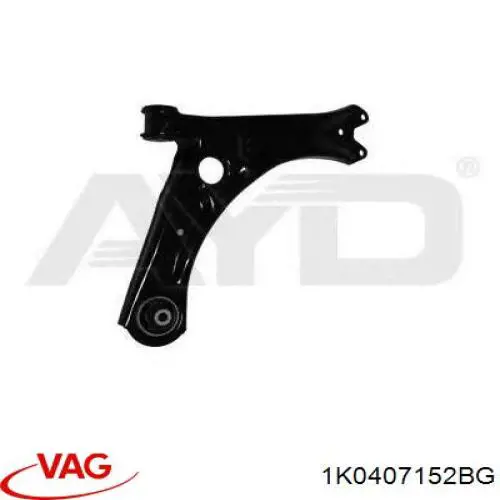 Wahacz zawieszenia przedniego dolny prawy VAG 1K0407152BG cena, od 62,99 USD