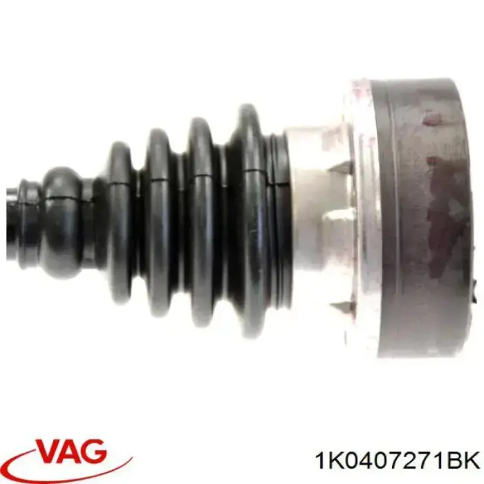 1K0407271BK VAG Półoś napędowa przednia lewa