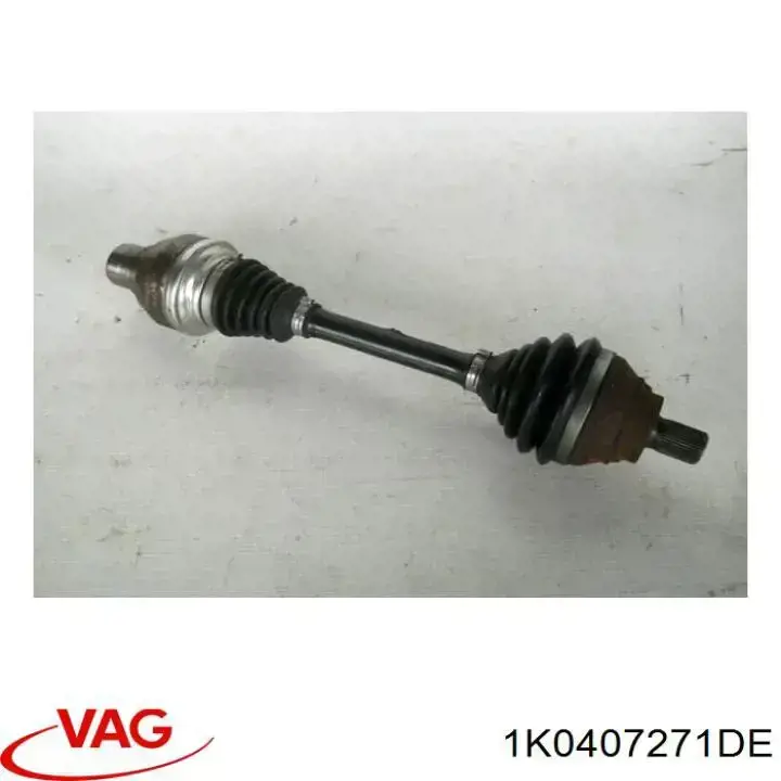 1K0407271DE VAG Półoś napędowa przednia lewa