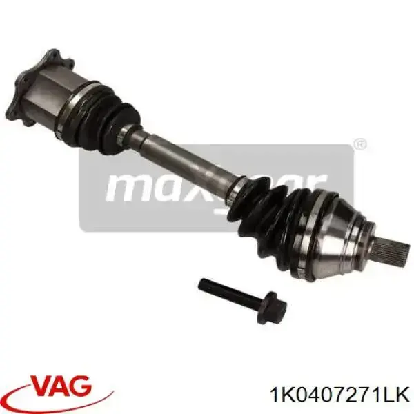 Półoś napędowa przednia lewa VAG 1K0407271LK cena, od 113,00 USD