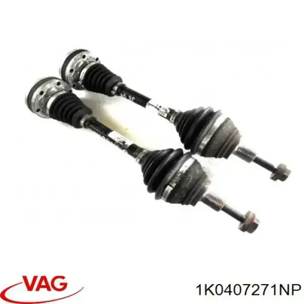 Półoś napędowa przednia lewa VAG 1K0407271NP cena, od 81,72 USD