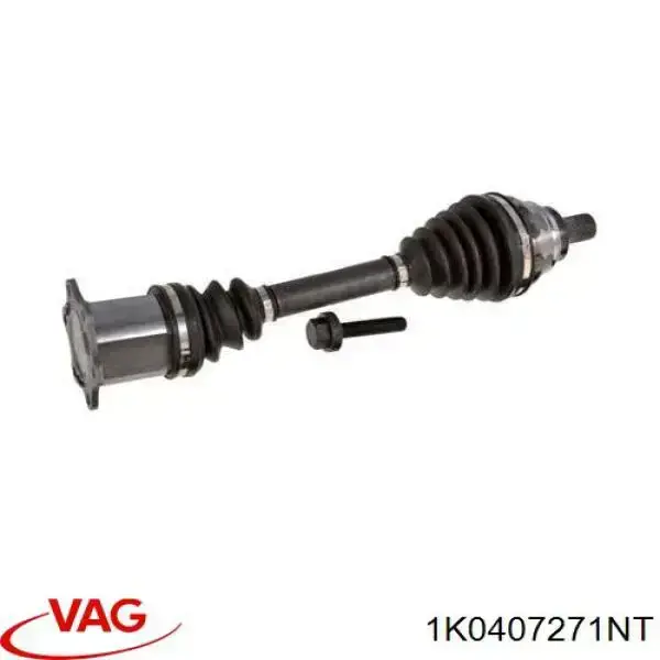Do koszyka 1K0407271NT VAG Półoś napędowa przednia lewa