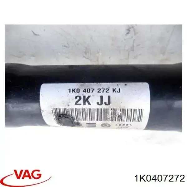 Półoś napędowa przednia prawa 1K0407272 VAG