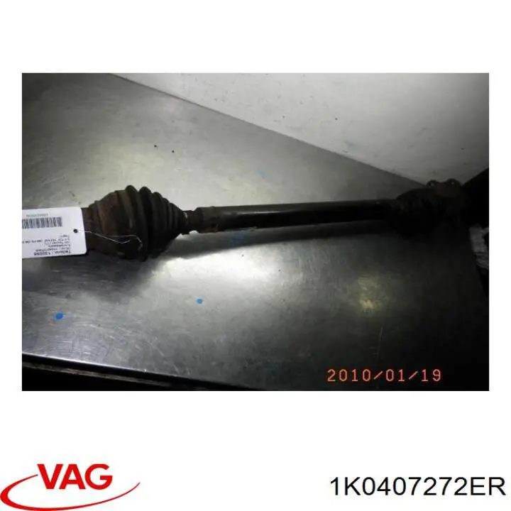 1K0407272ER VAG Półoś napędowa przednia prawa