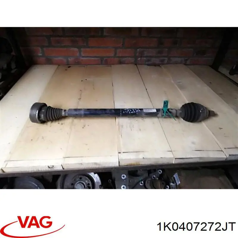 Półoś napędowa przednia prawa VAG 1K0407272JT cena, od 80,02 USD