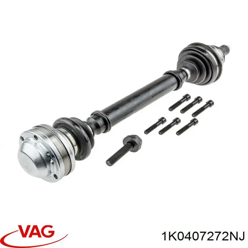 Półoś napędowa przednia prawa VAG 1K0407272NJ cena, od 90,53 USD