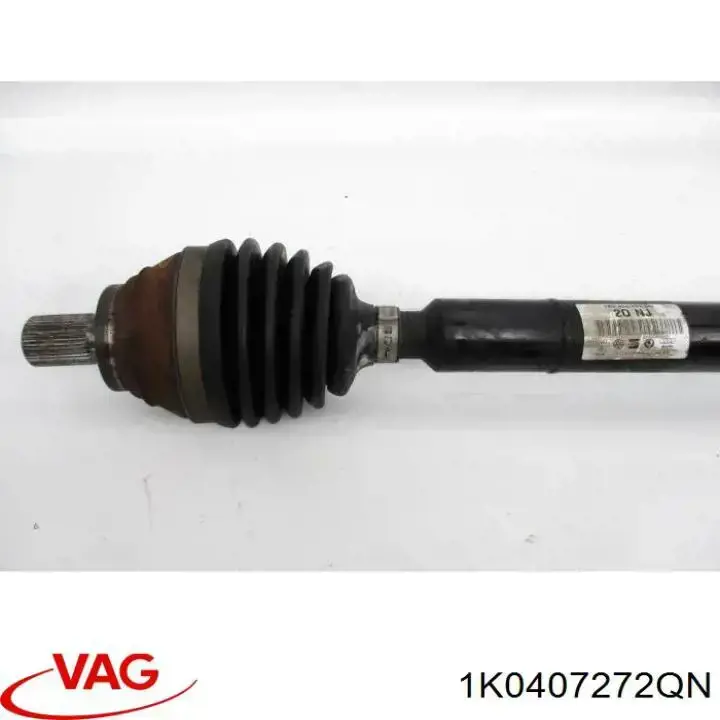 1K0407272QN VAG Półoś napędowa przednia prawa