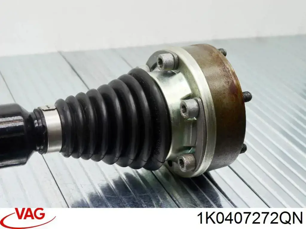 Półoś napędowa przednia prawa 1K0407272QN VAG