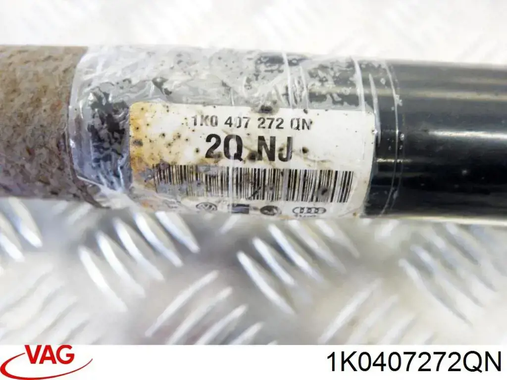 Półoś napędowa przednia prawa 1K0407272QN VAG
