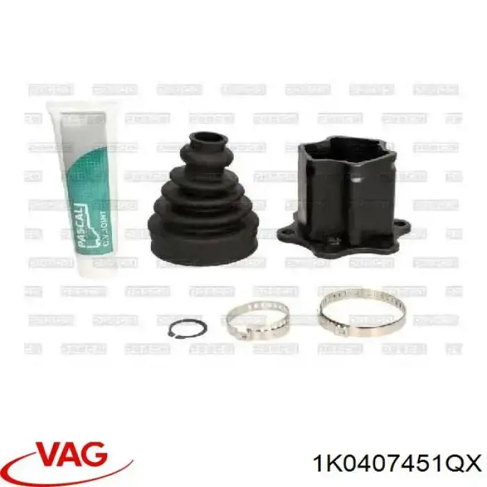 Półoś napędowa przednia lewa VAG 1K0407451QX cena, od 113,00 USD
