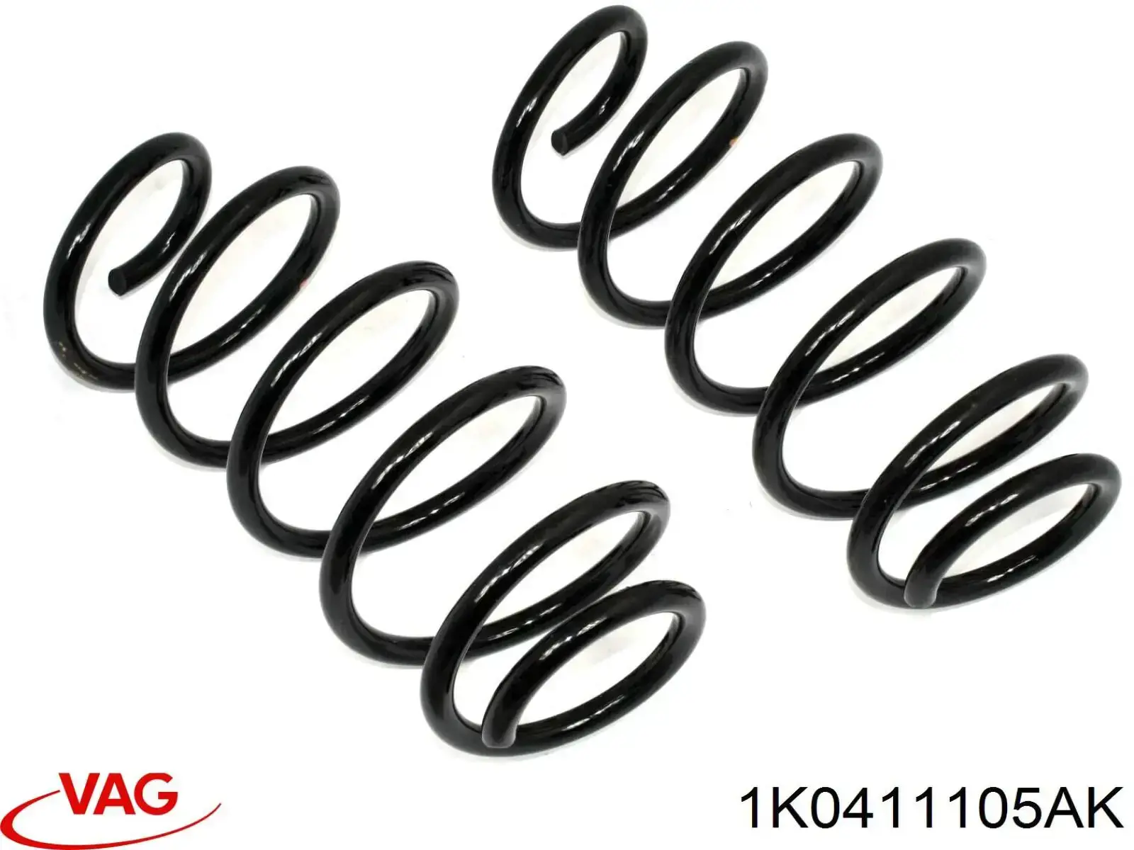 Do koszyka 1K0411105AK VAG Sprężyna przednia