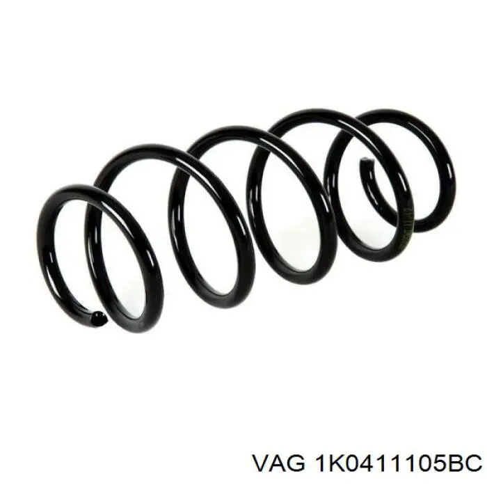 Do koszyka 1K0411105BC VAG Sprężyna przednia