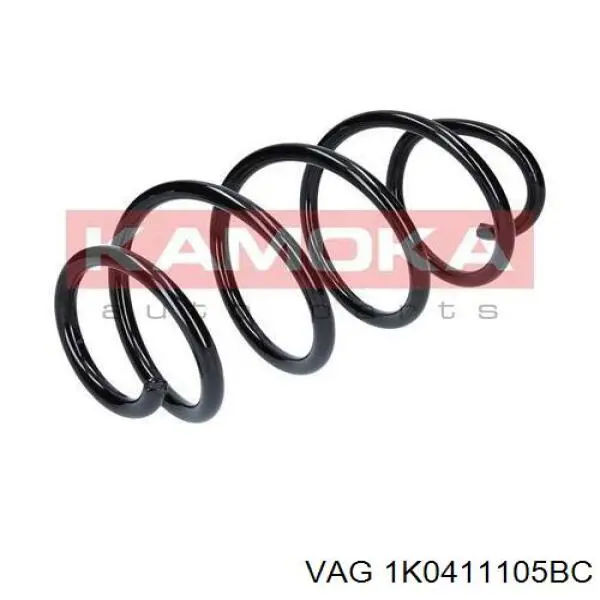 Sprężyna przednia 1K0411105BC VAG