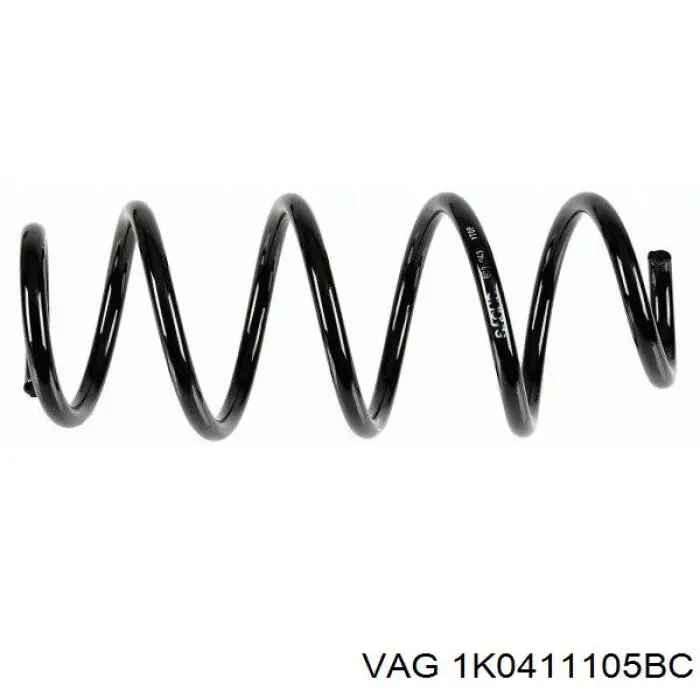 Sprężyna przednia 1K0411105BC VAG
