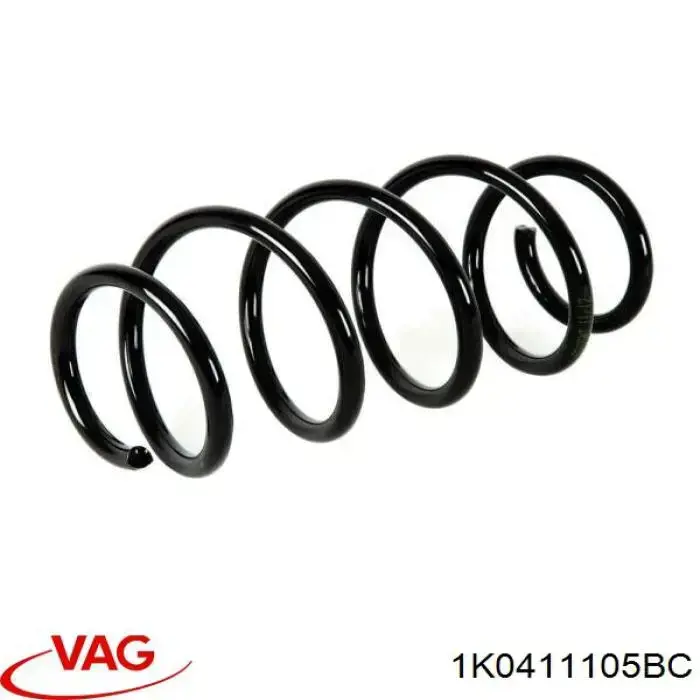 1K0411105BC VAG Sprężyna przednia