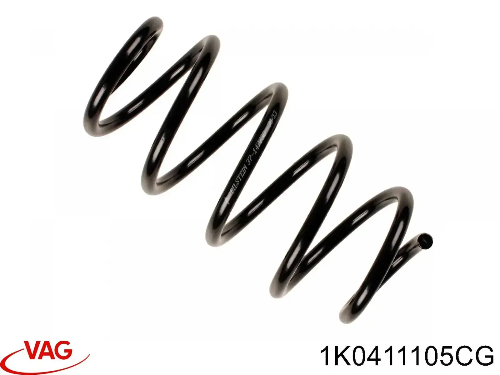 Sprężyna przednia VAG 1K0411105CG cena, od 40,31 USD