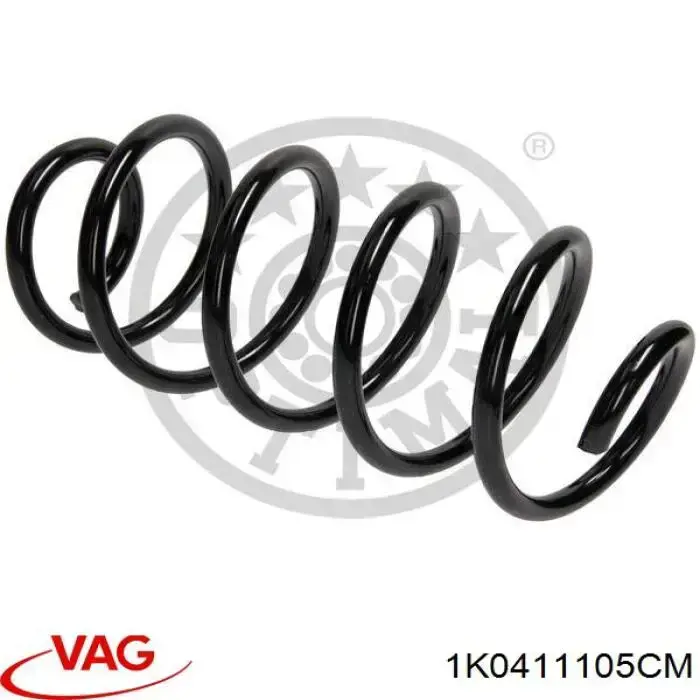 1K0411105CM VAG Sprężyna przednia