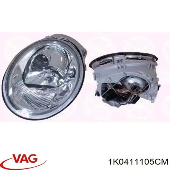 Do koszyka 1K0411105CM VAG Sprężyna przednia