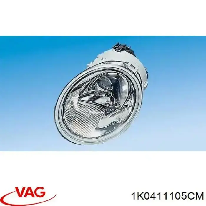 Sprężyna przednia 1K0411105CM VAG