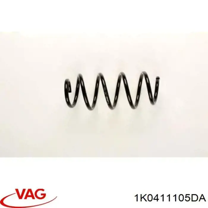 1K0411105DA VAG Sprężyna przednia