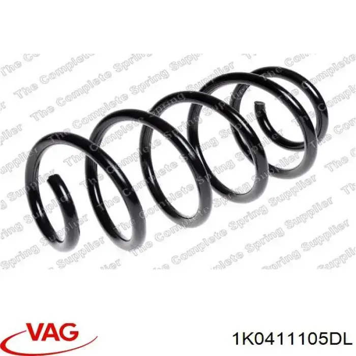 Do koszyka 1K0411105DL VAG Sprężyna przednia