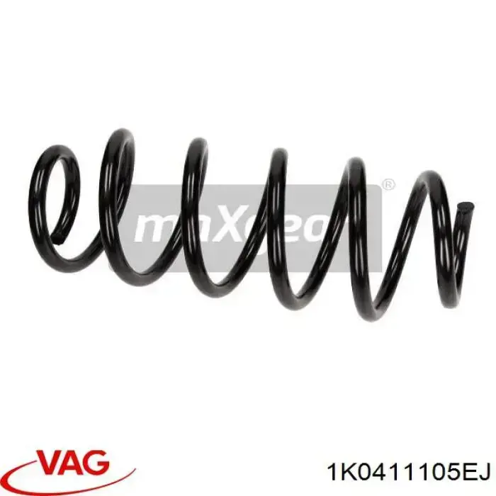 Sprężyna przednia VAG 1K0411105EJ cena, od 30,09 USD