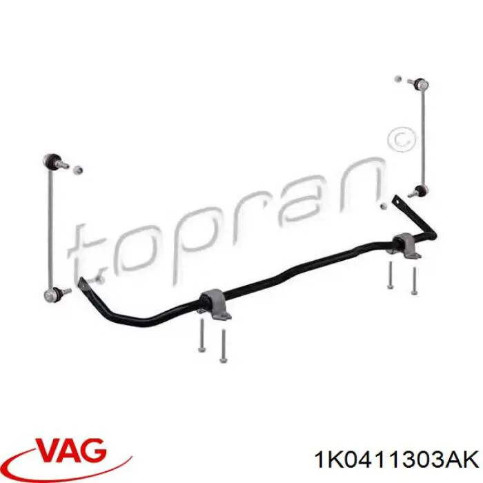 1K0411303AK VAG Stabilizator przedni