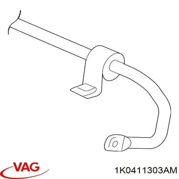 Stabilizator przedni 51411008 AND