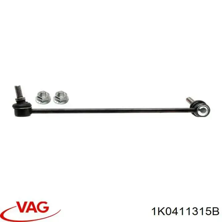 Łącznik stabilizatora przedniego VAG 1K0411315B cena, od 44,31 USD