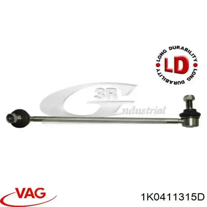 Do koszyka 1K0411315D VAG Łącznik stabilizatora przedniego