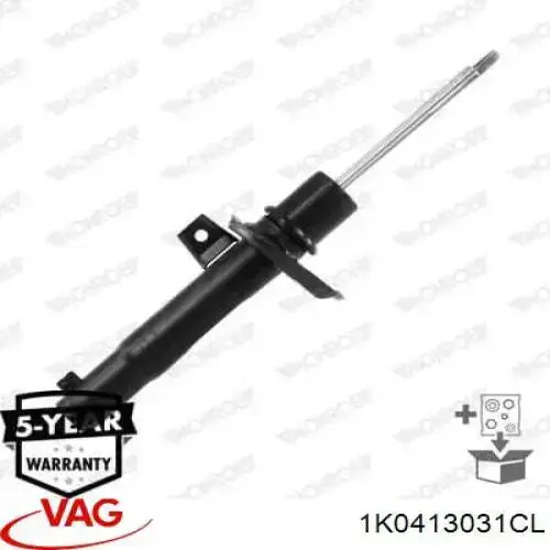 1K0413031CL VAG Amortyzator przedni