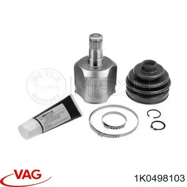 Przegub homokinetyczny wewnętrzny przedni lewy VAG 1K0498103 cena, od 41,21 USD