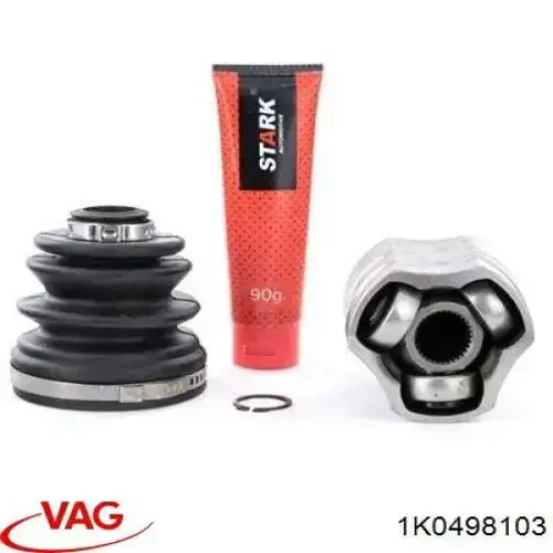 1K0498103 VAG Przegub homokinetyczny wewnętrzny przedni lewy