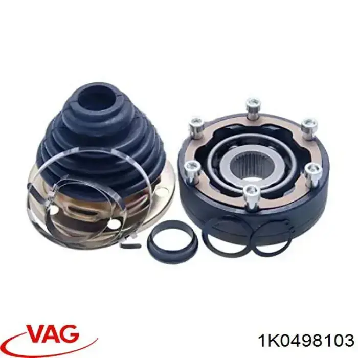 Przegub homokinetyczny wewnętrzny przedni lewy 1K0498103 VAG