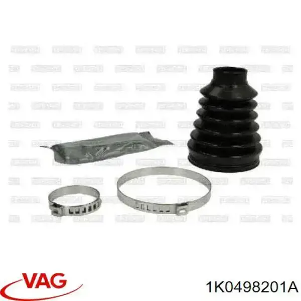 Osłona przegubu homokinetycznego półosi przedniej wewnętrzna 1K0498201A VAG