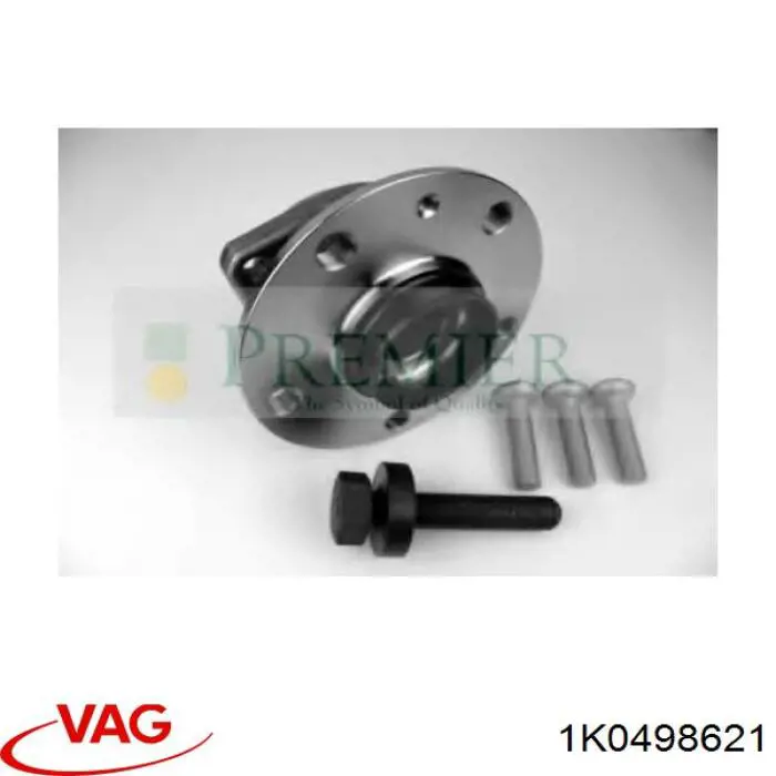 Piasta przednia 1K0498621 VAG