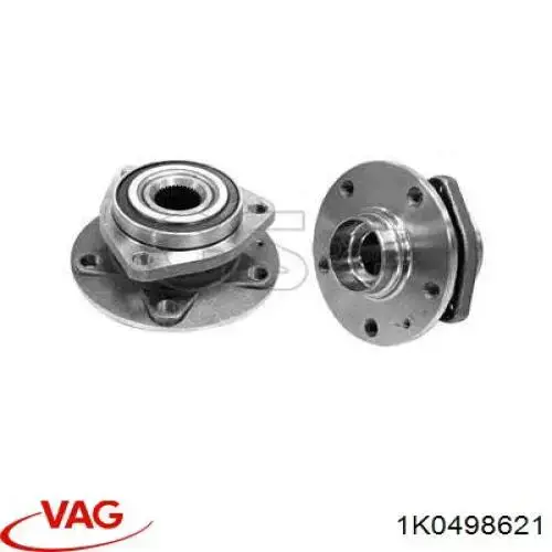 1K0498621 VAG Piasta przednia