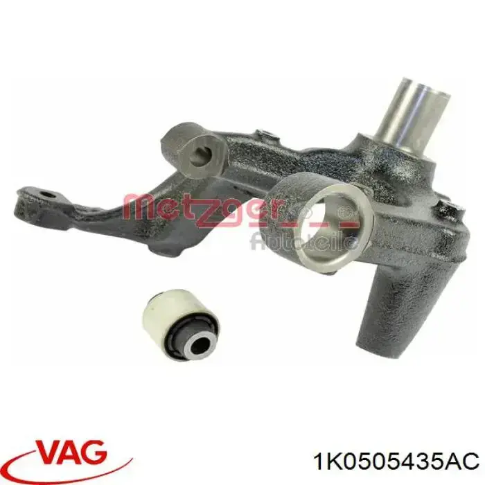 Czop (zwortnica) tylny lewy VAG 1K0505435AC cena, od 80,02 USD