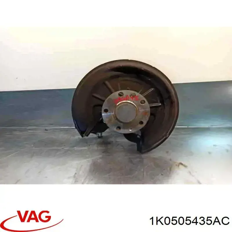 Do koszyka 1K0505435AC VAG Czop (zwortnica) tylny lewy