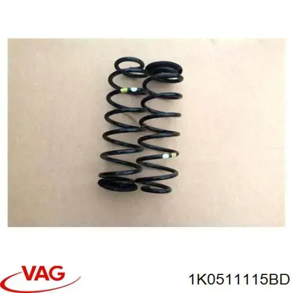 Sprężyna tylna VAG 1K0511115BD cena, od 21,96 USD