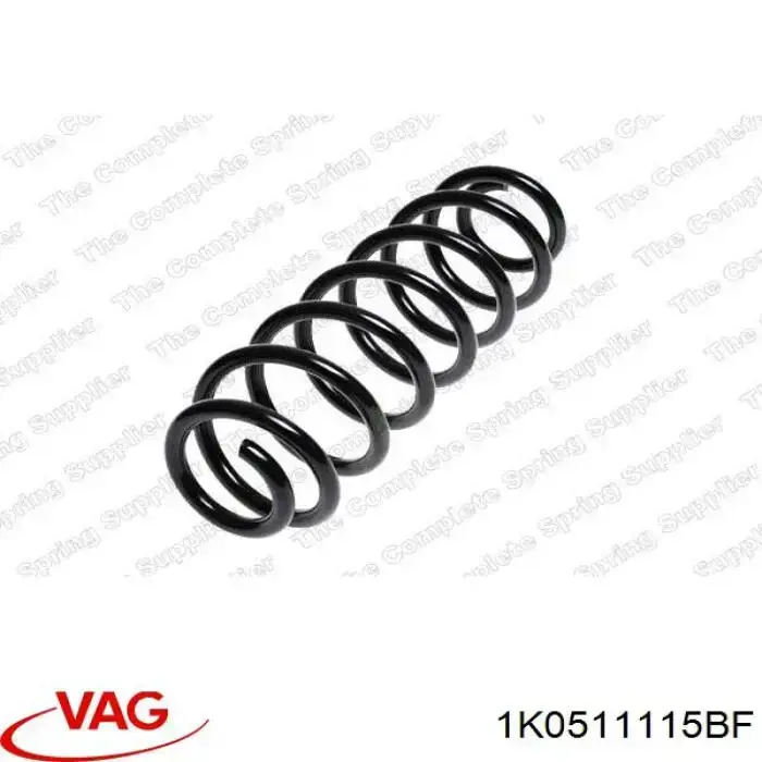Sprężyna tylna VAG 1K0511115BF cena, od 24,33 USD