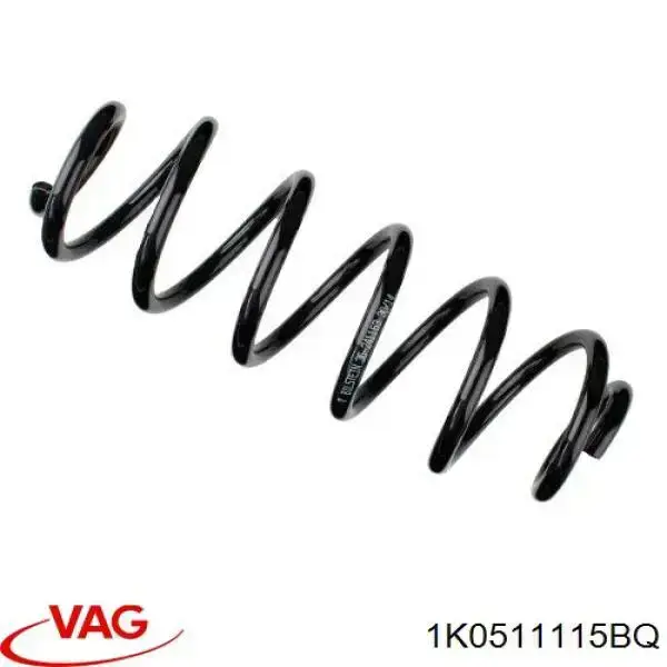 Sprężyna tylna VAG 1K0511115BQ cena, od 23,87 USD