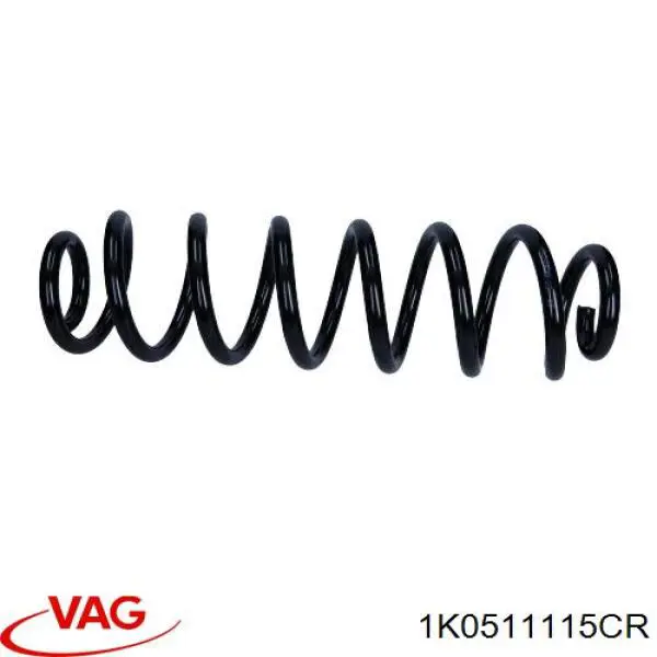 Do koszyka 1K0511115CR VAG Sprężyna tylna