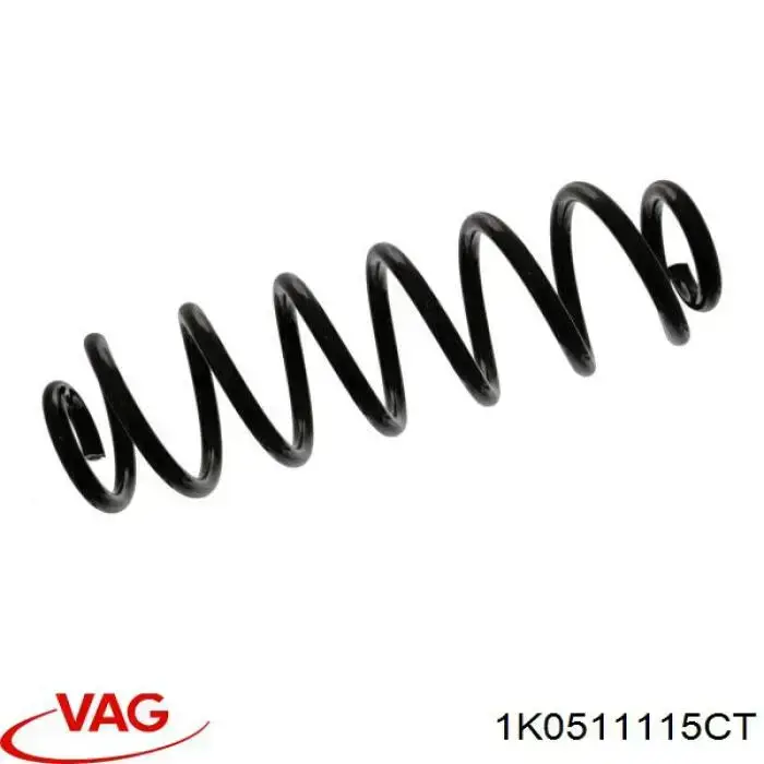 Sprężyna tylna VAG 1K0511115CT cena, od 35,99 USD