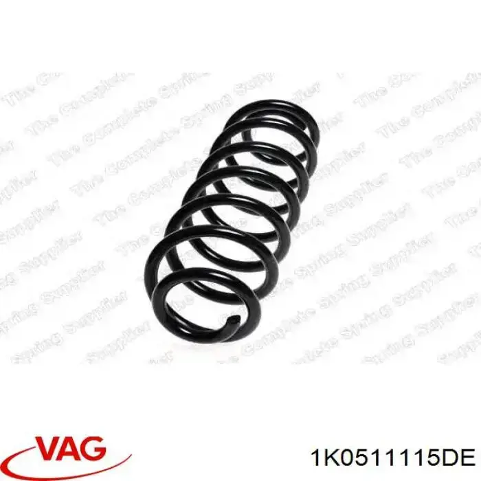 Sprężyna tylna VAG 1K0511115DE cena, od 32,72 USD