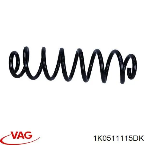 Sprężyna tylna VAG 1K0511115DK cena, od 29,89 USD