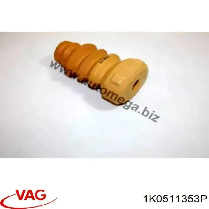 Odbój amortyzatora tylnego VAG 1K0511353P cena, od 7,53 USD
