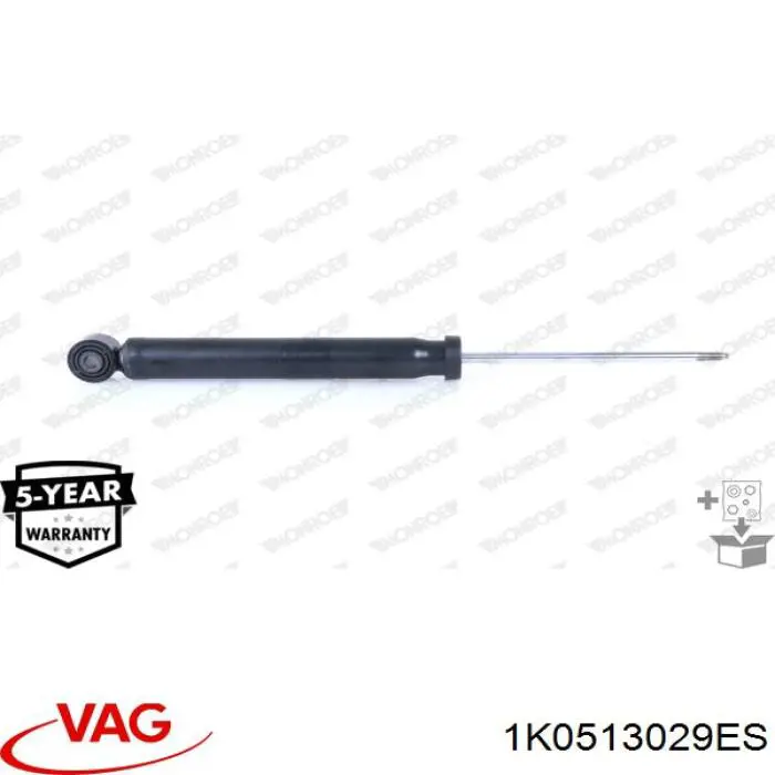 Amortyzator tylny VAG 1K0513029ES