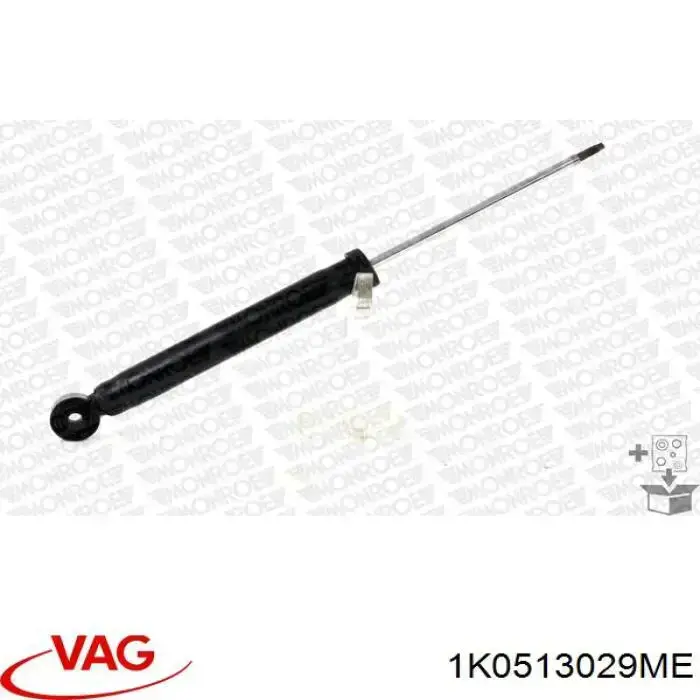 Amortyzator tylny 1K0513029ME VAG